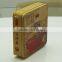 Cookie cracker tinplate square packaging box empty tin can