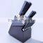 2016 Hot selling 12pcs kitchen knife set with a coating block
