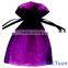 Luxury organza bag jewelry gift packaging pouch candy bags wholesale halloween bags wedding drawstring bag