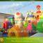 Giant inflatable super mario slide for adult/giant slip and slide
