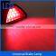 Hot sell LED warming light red motorcycle tail light