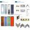 2016 New Aluminum Partition Office Cubicle Workstation Aluminum Office Partition