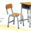 2-person desk & chair for africa student desk & chair School folding table A-052