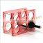 acrylic more holes wine holder/ acrylic plastic wine glass holder/ acrylic wine glass holder manufacture