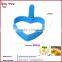 BT0018 Silicone Heart Shape Silicone Egg Ring Mold Fried Egg Molds