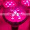 XQD 9w Full spectrum LED Grow light E27 lamp Bulb for medical flower veg plant