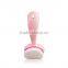Multi-Colored ABS Handle RuYi-Shaped Face Cleansing Brush