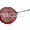 Aluminum fly fishing tackle, round fishing landing net for sale