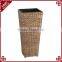 Indoor tall planter unique natural water hyacinth woven pot for plant
