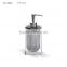 colorful transparent resin funny bathroom accessories double wall lotion dispenser
