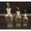 borosilicate glass vinegar bottle with dropper