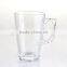 2016 New Style Clear Glass Tea Cups with Handle