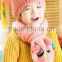 Portable Popular Set Winter Baby Hat Boy Girl Kids Warm Hat Cap