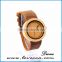 2017 wooden watch logo wood bamboo watch directly from China factory