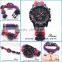 Emergency Paracord Outdoor Watch Bracelet With Fishing Kit Paracord Survival Watch