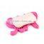 creative soap letters shape silicone soap dish holder