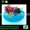 led waterproof illuminated fruit plate fruit bowl plastic fruit container