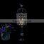 2015 new metal antique diamond lantern with led