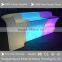 Rotational Molding Plastic LED Bar Reception Counter, Led Bar Desk