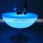 High quality PE plastic led table lamp led cube furniture led coffee table
