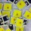 car lighting smd led 2835 double color yellow and white 0.5w smd led chip