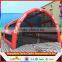Factory lower price inflatable batting cage with customized logo