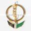 Free Syria Flag Shaped Metal Custom Keychain,Key Chain,Key Ring