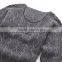 Men's cotton sweater grey pollover sweaters