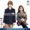 School Uniform kids fleece water resistant jackets for kid
