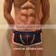 high quality 100% cotton hot sale color matching new design underwear man basic boxer