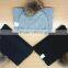 Winter beanie cashmere pom pom caps women knitted hat and scarf set