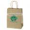 USA Made Metals Kraft Shopping Bag - made of natural kraft paper, dimensions are 8" x 4.75" x 10.5" and comes with your logo