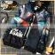 Printed Black Baseball Jacket Mens Outer Jacket