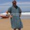 Custom Cotton Terry Bath Robe With Hooded Surf Poncho Beach Towel