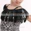 Girls Sexy Leopard Latin Dance Skirt Suits Children Kids Performance Latin Fringe Dress