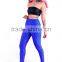 New Sexy Blue Plaid Ladies Fashion Legging
