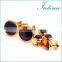 High Quality Luxurious Cuff Links Gifts Shirt Gold Cufflinks with Studs