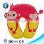 Low MOQ Cheap Memory Foam Neck Massage Pillow Promotional Neck Pillow Filled With Polystyrene Beads