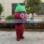 Hottest soft plush coffee mascot cartoon costume for business promotion