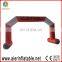 Mobile inflatable arch, portable arch inflatable with logo advertisement, advertising arch inflatable