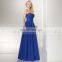 Wholesale Sweetheart Sleeveless Zipper Back Royal Blue Long Evening Gowns Lace Evening Dresses SD368