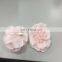 Zeal-x packing Good quality kids pink plastic flower hairpin