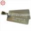 High quality making metal luggage tags for selling
