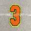Sew On Chenille Embroidery Letter Patches For Hat Or Garments