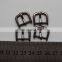 Free sample hollow fashion decorative metal shoe buckles