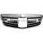 ABS Front Grill Mesh Silver Grille 2005-2009 For Mercedes-Benz CLASS S/W221