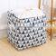 cotton canvas sorter laundry basket living room storage basket baby clothing toys storage basket with drawstring cover