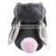 Gray Rabbit Dog Hoodies Dress Pet Winter woolen cloth Pet Clothes Pet Products