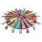 cusotomize size and color promotional felt pennants as gift with customized