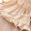 New style children's wear flower lapel doll skirt girl's skirt children's wear